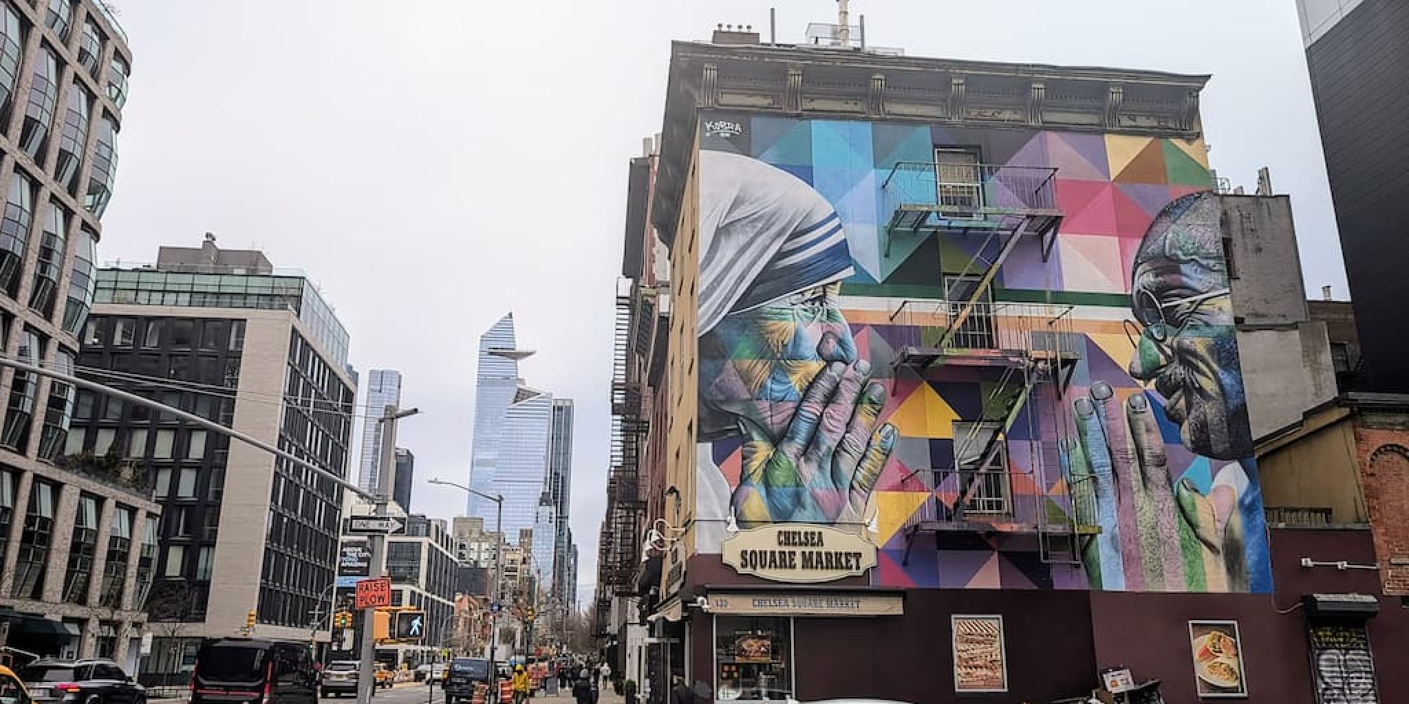 Fresque d'Eduardo Kobra à new york