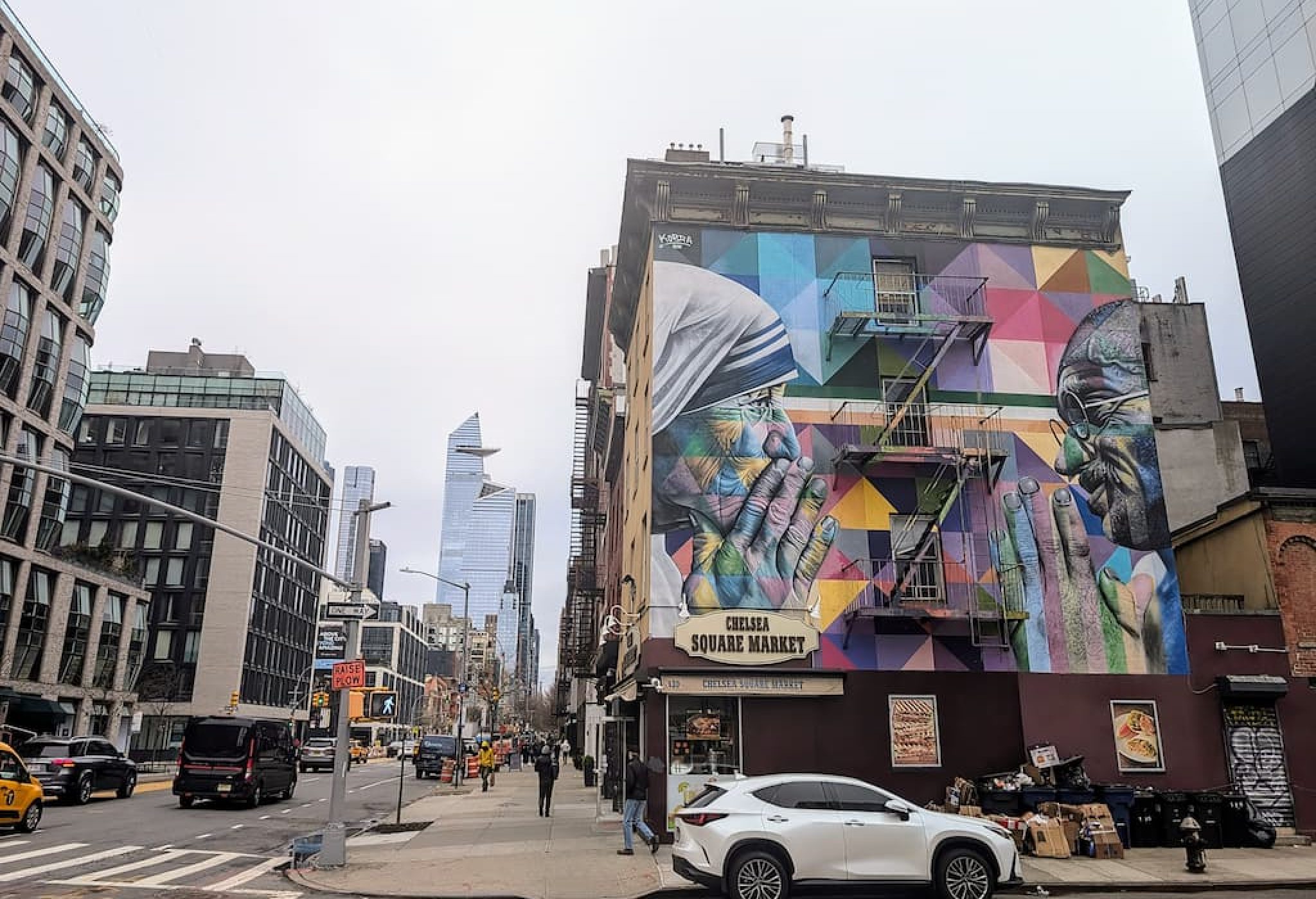 Fresque d'Eduardo Kobra à new york