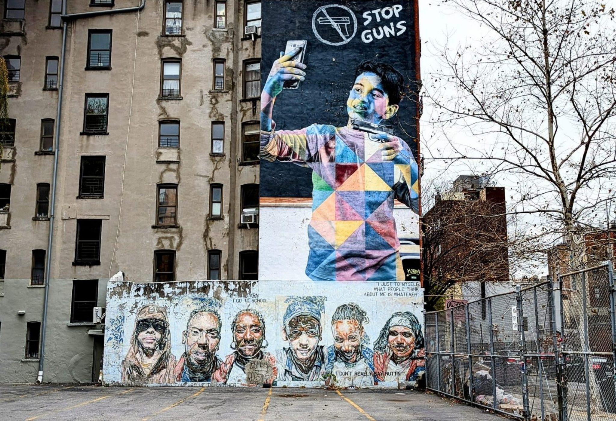 Fresques de street art de New York
