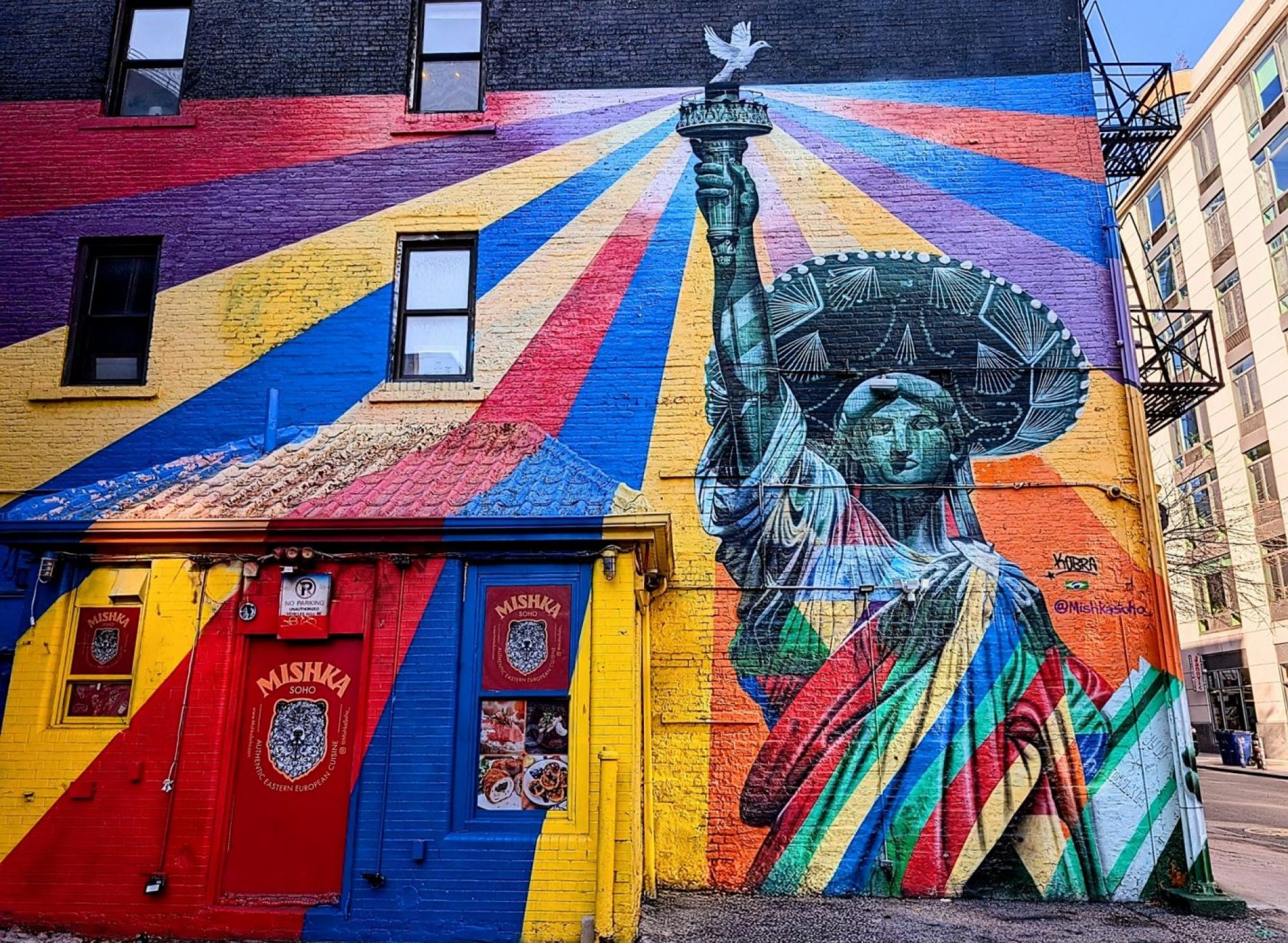 fresques de street art à new york